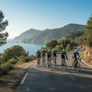 Cycling scene of 53douze tours