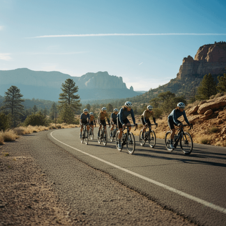 Cycling scene of 53douze tours L'Estartit S8-2026