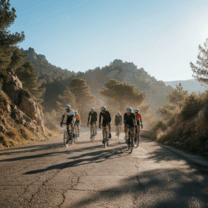 Cycling scene of 53douze tours L'Estartit S9-2026