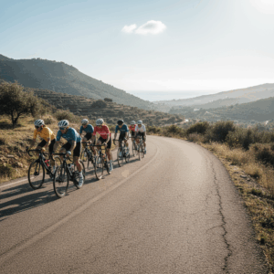 Cycling scene of 53douze tours Cambrils Resort Park****